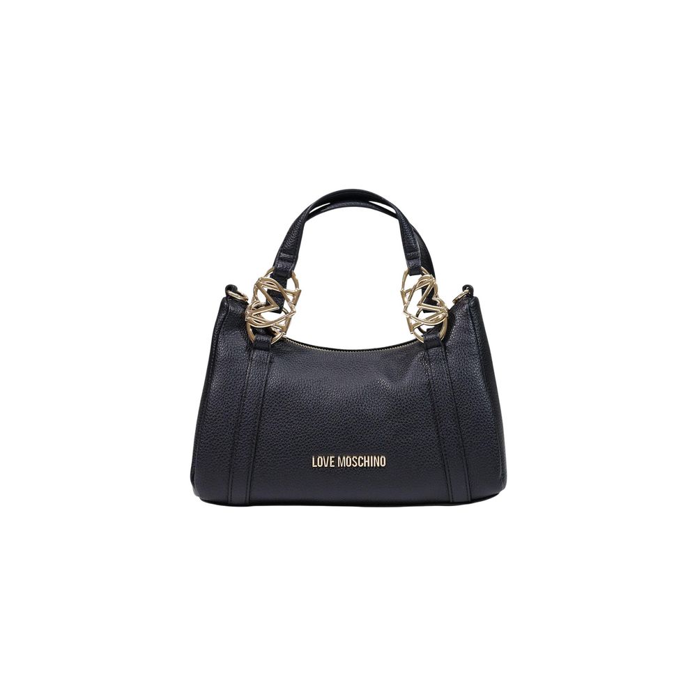 Love Moschino Black Polyethylene Handbag | Regal Royce