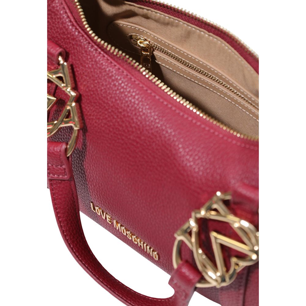 Love Moschino Purple Polyethylene Handbag | Regal Royce