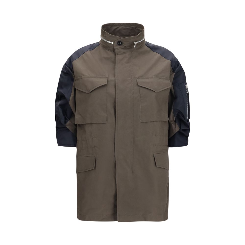 Sacai Bicolor Cotton Shell Jacket | Regal Royce
