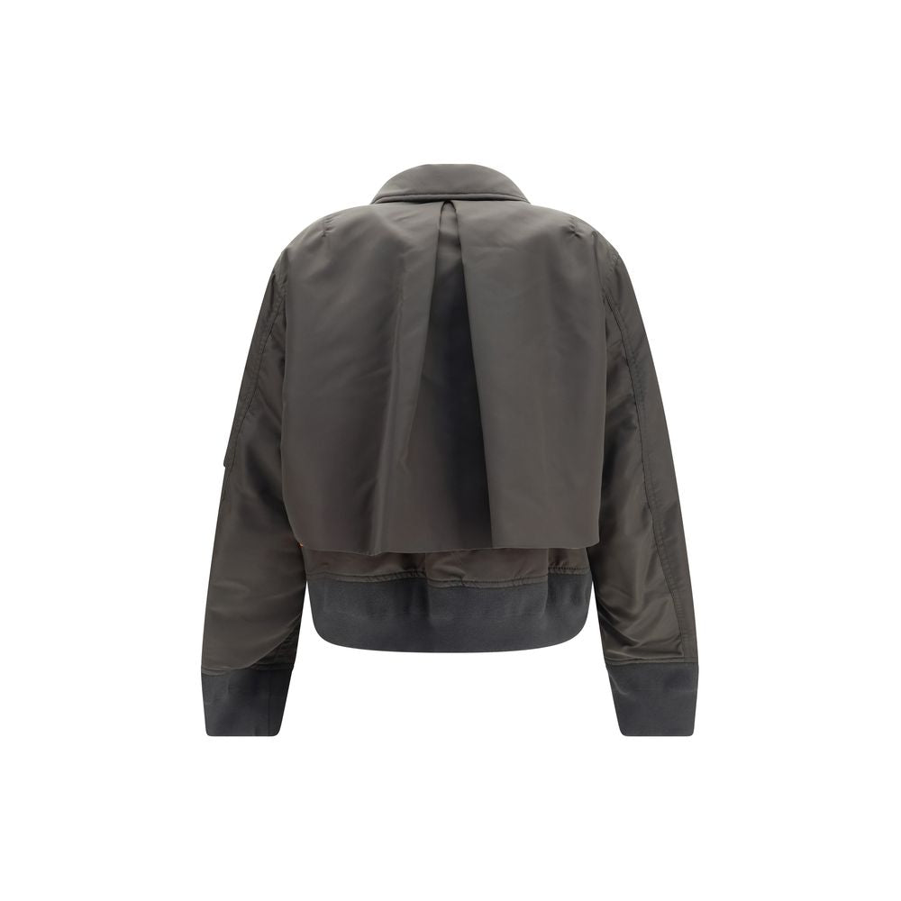 Sacai Bicolor Nylon Bomber | Regal Royce
