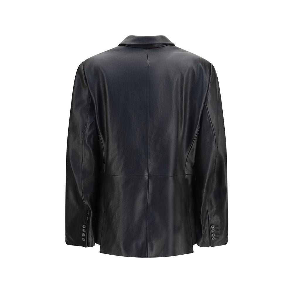 Magda Butrym Black Lambskin Blazer | Regal Royce