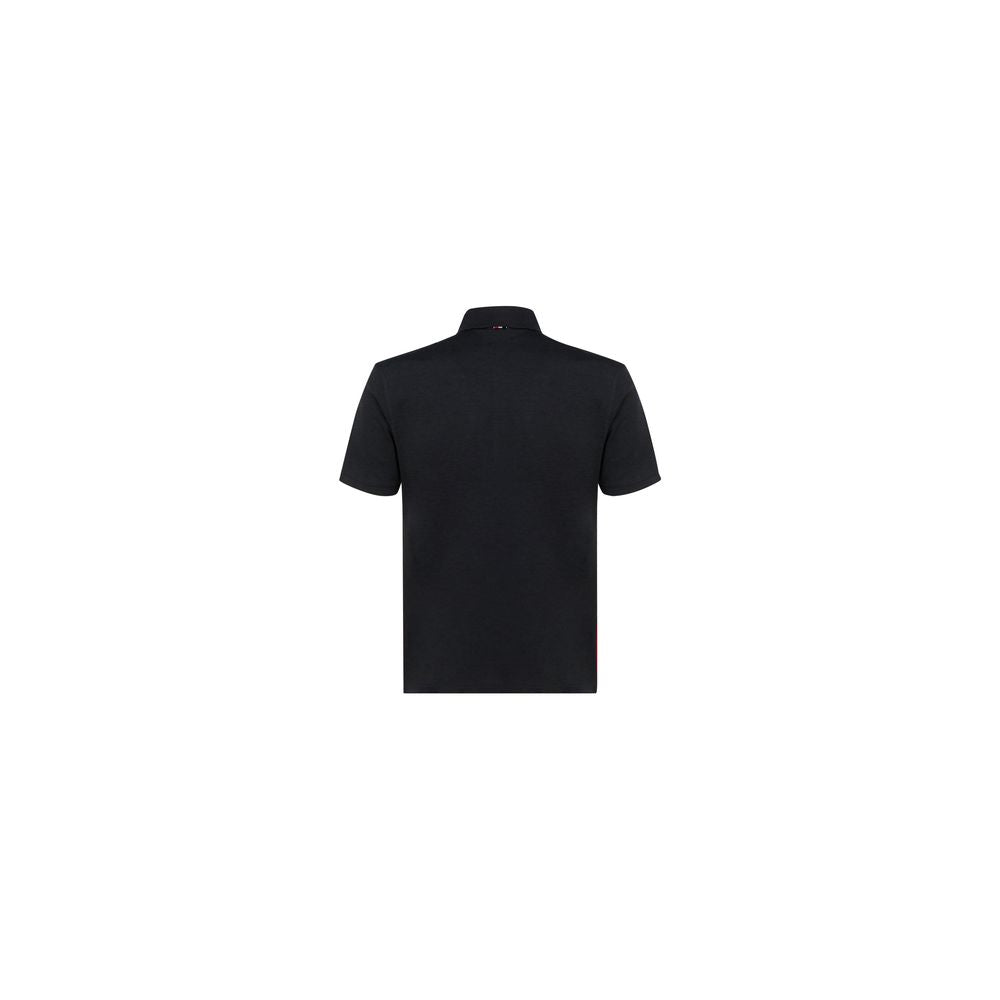 Thom Browne Gray Cotton Polo Shirt | Regal Royce