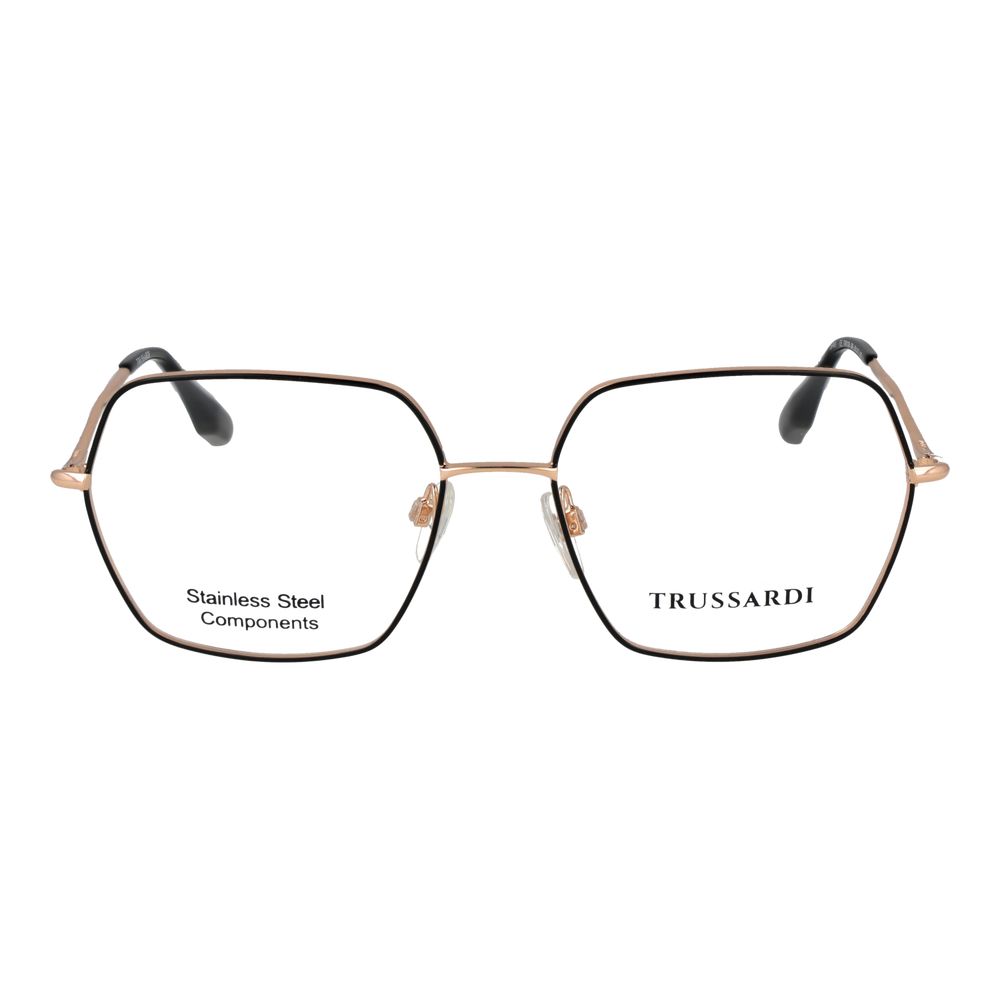 Trussardi Black Stainless Steel Glasses (Frames) | Regal Royce
