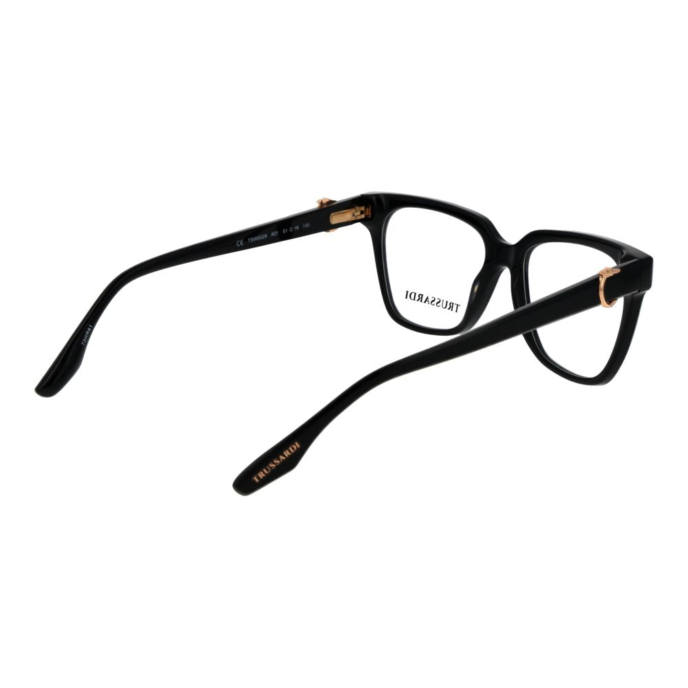 Trussardi Black Acetate Glasses (Frames) | Regal Royce
