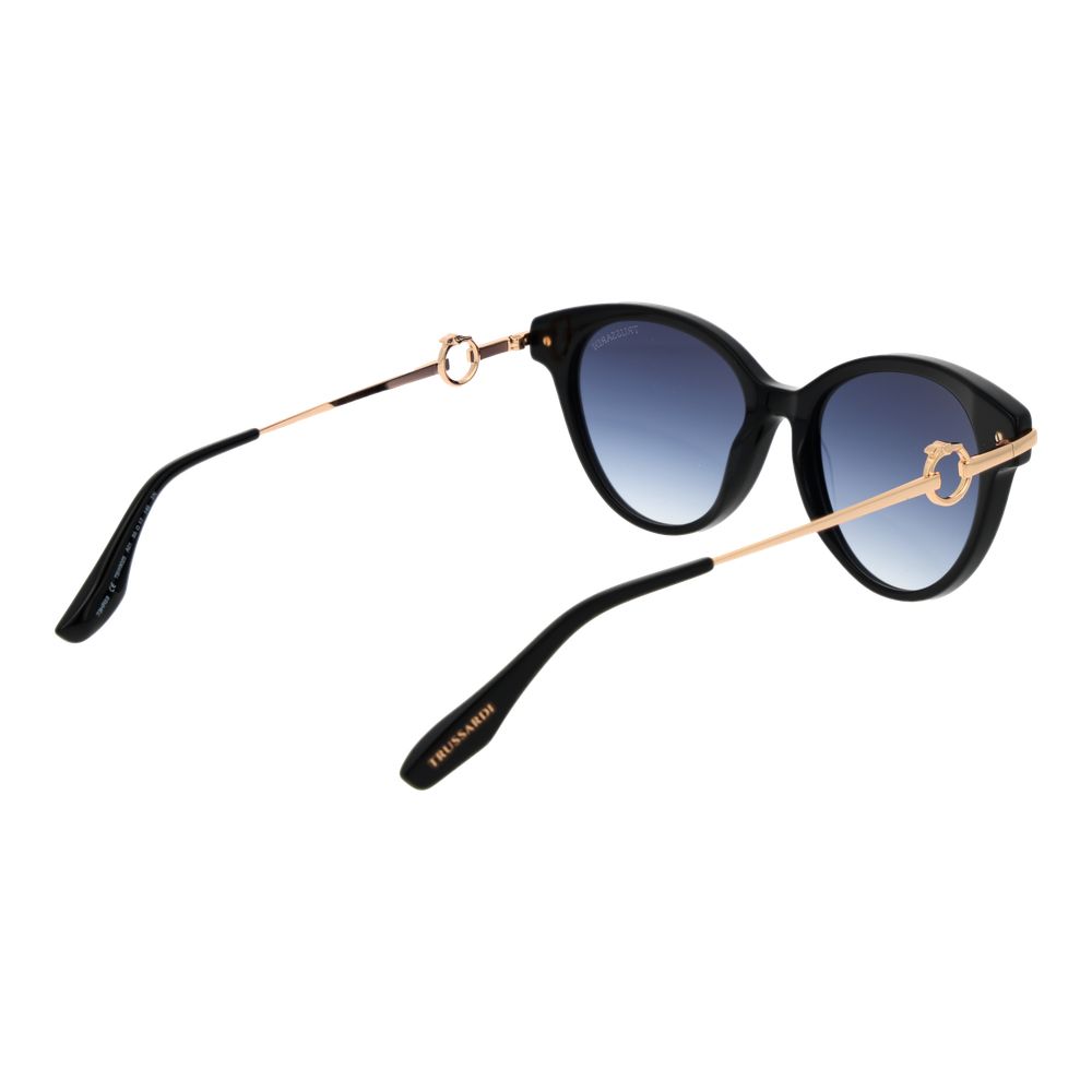 Trussardi Black Acetate Sunglasses | Regal Royce