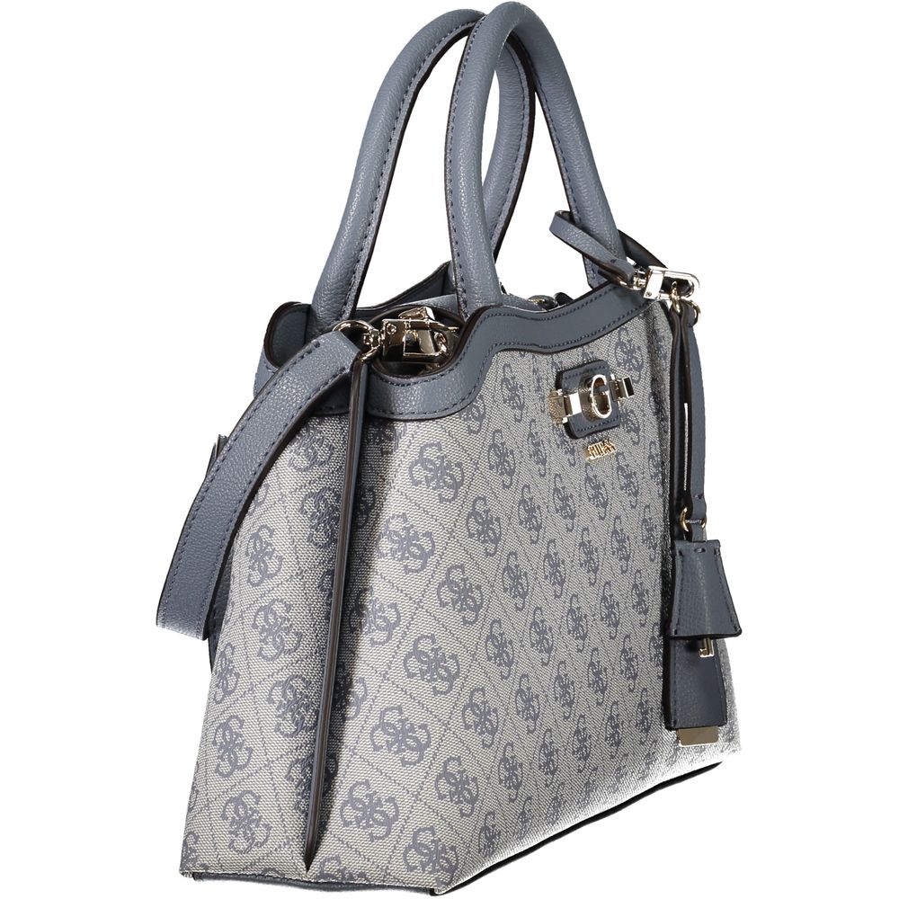 Guess Jeans Azzurro Polyurethane Women's Bag | Regal Royce