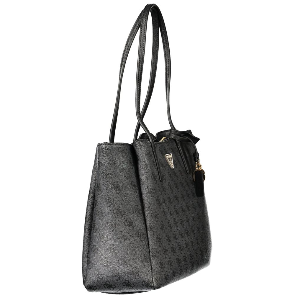 Guess Jeans Nero Polyurethane Woman Bag | Regal Royce