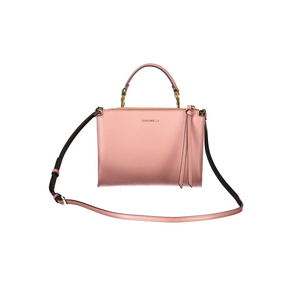 Coccinelle Pink Leather Handbag | Regal Royce