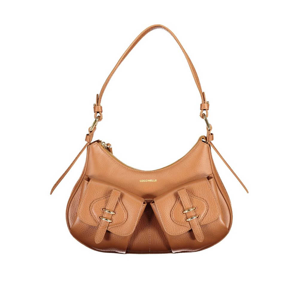 Coccinelle Brown Leather Handbag | Regal Royce