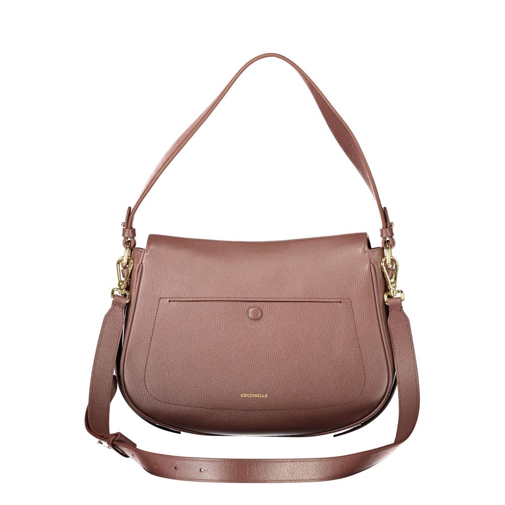 Coccinelle Brown Leather Handbag | Regal Royce
