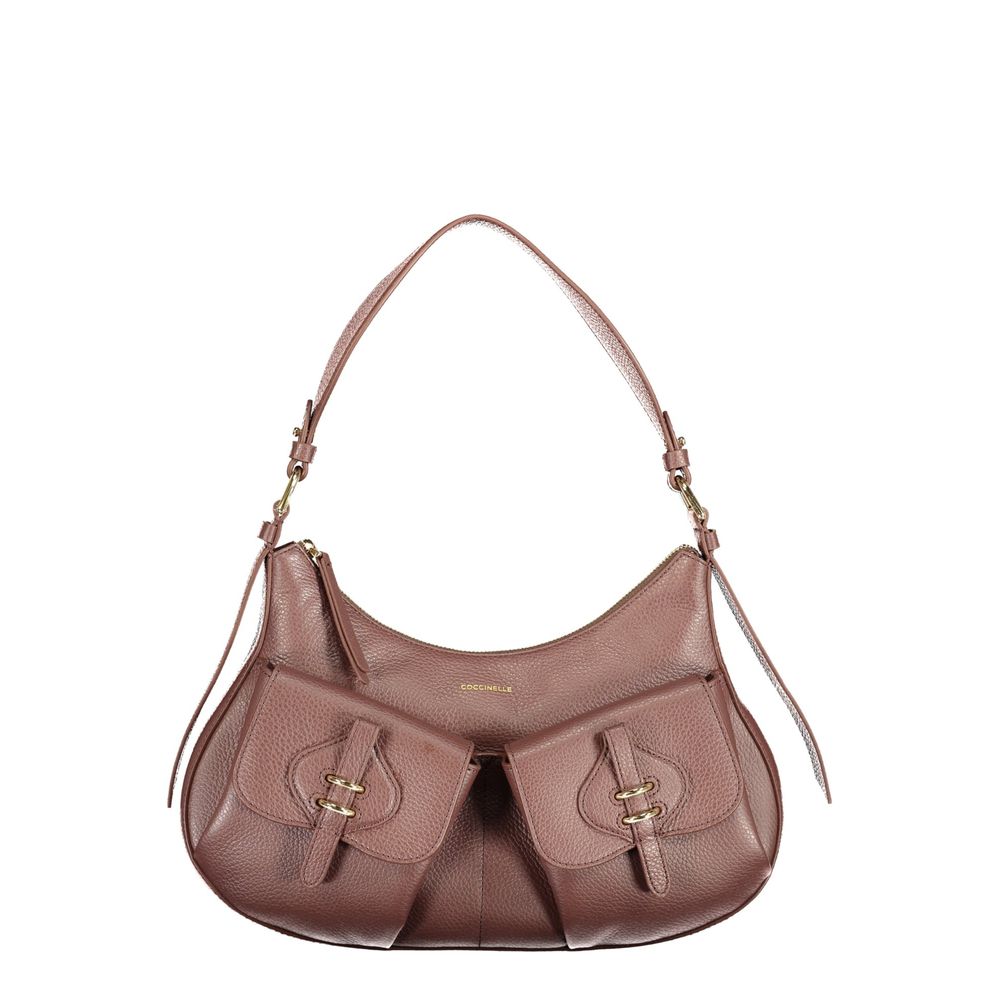 Coccinelle Brown Leather Handbag | Regal Royce