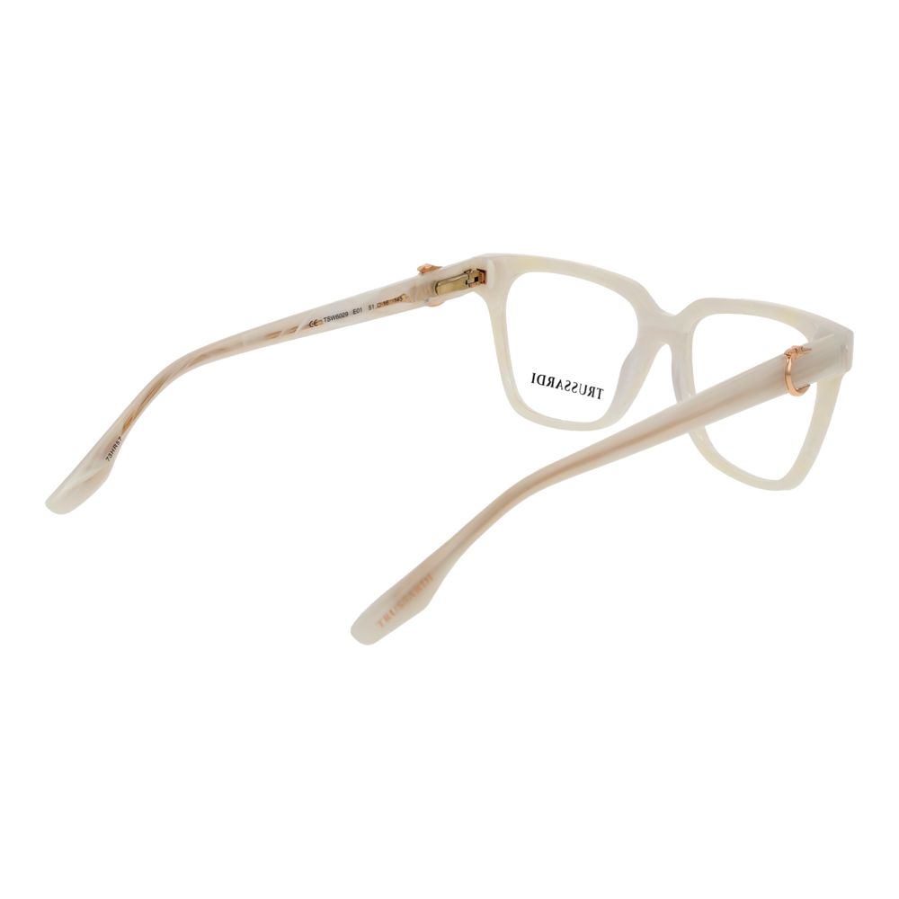 Trussardi White Acetate Glasses (Frames) | Regal Royce