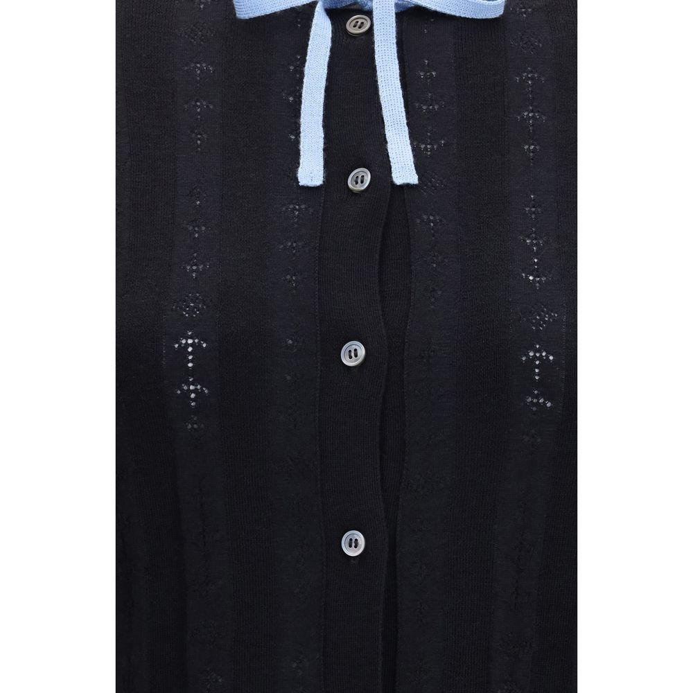 Marni Black Wool Oves Aries Cardigan | Regal Royce