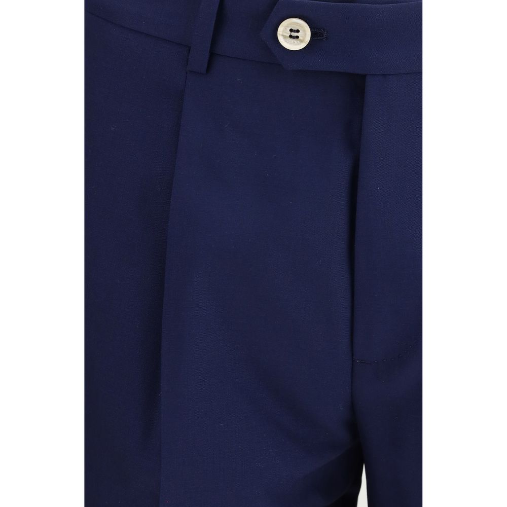 Brunello Cucinelli Blue Wool Oves Aries Two-Piece Suit | Regal Royce