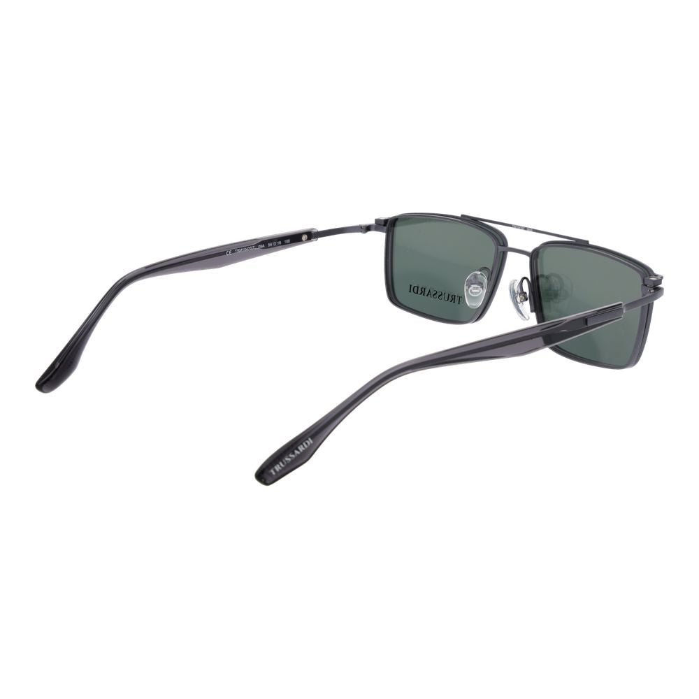 Trussardi Gray Titanium Glasses (Frames) | Regal Royce