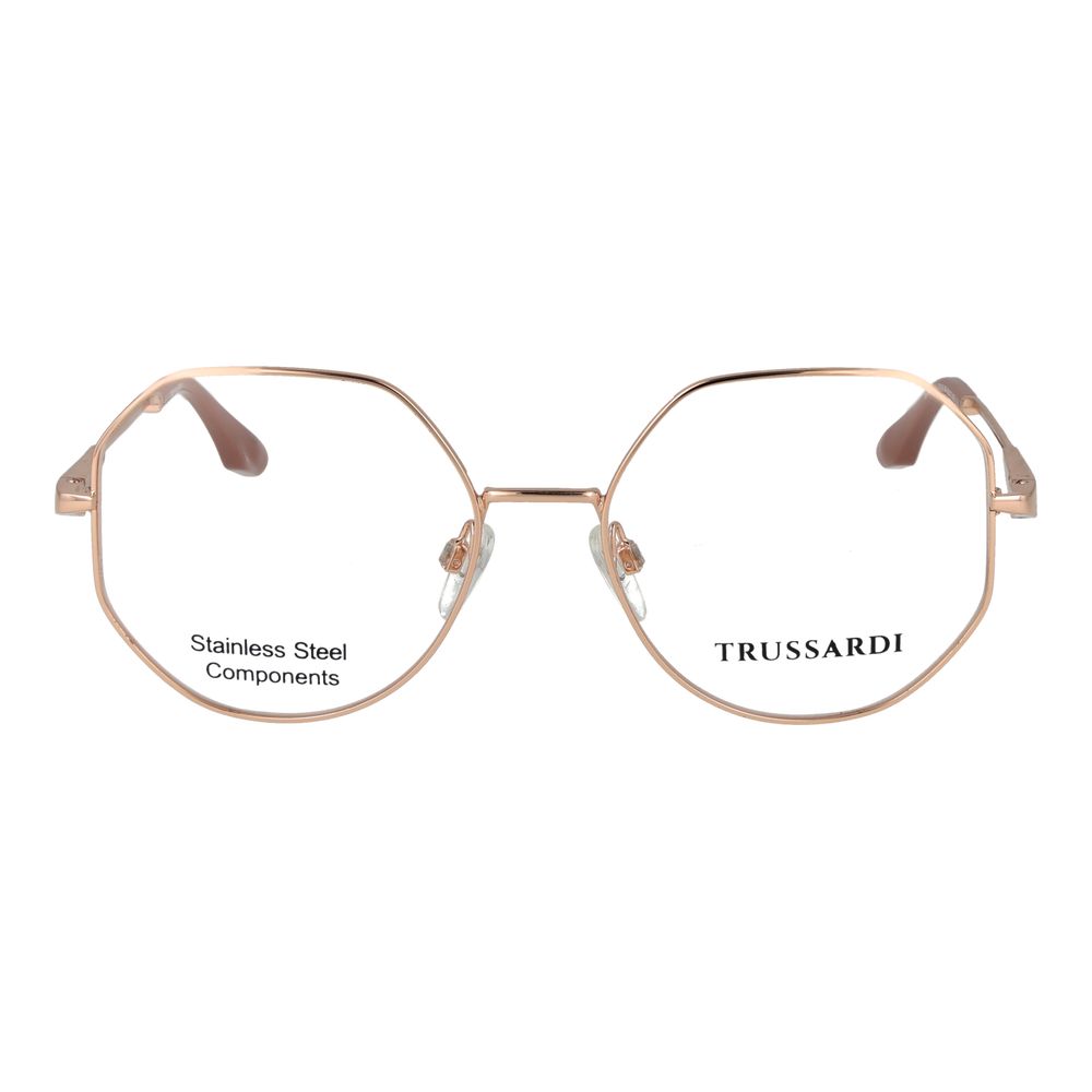 Trussardi Rose Gold Stainless Steel Glasses (Frames) | Regal Royce