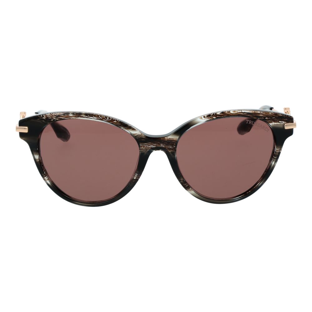 Trussardi Brown Acetate Sunglasses | Regal Royce