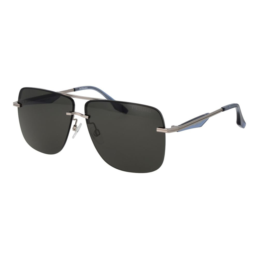 Trussardi Silver Metal Sunglasses | Regal Royce
