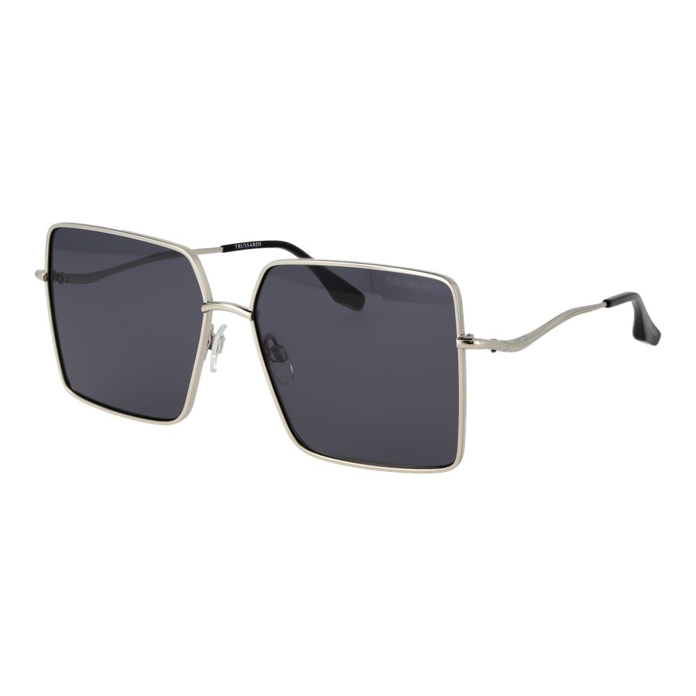 Trussardi Silver Stainless Steel Sunglasses | Regal Royce