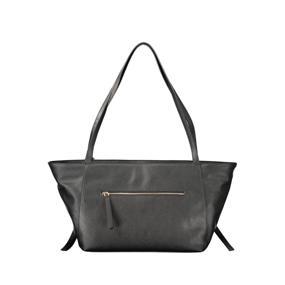 Guess Jeans Black Polyurethane Women's Bag | Regal Royce