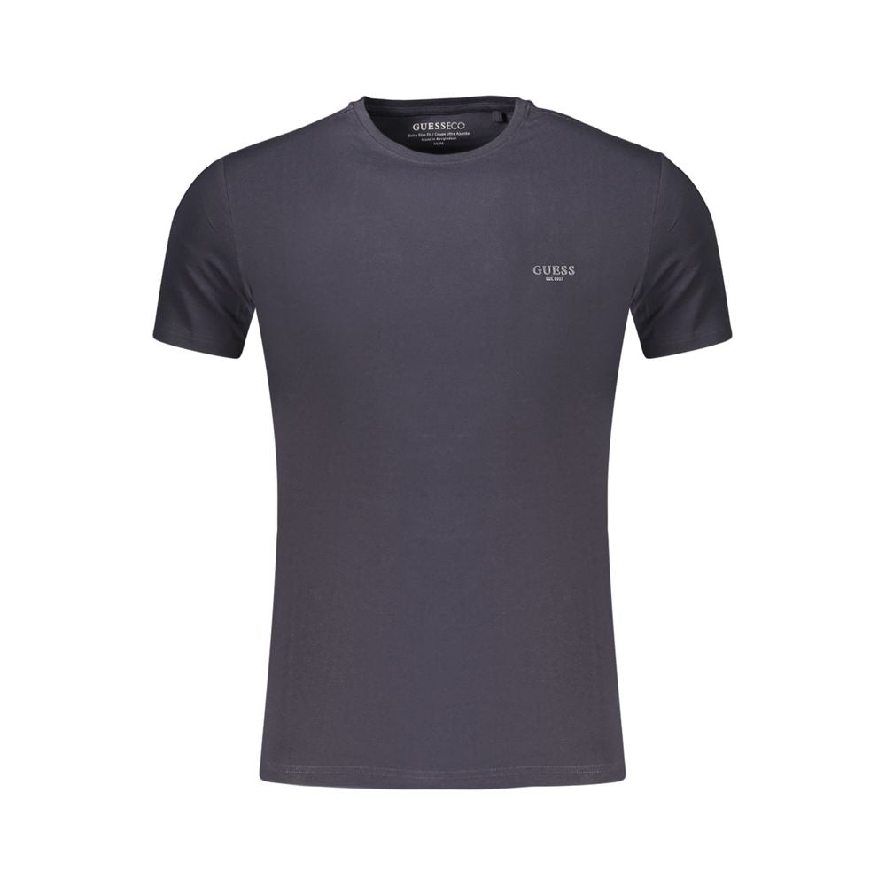 Guess Jeans Blue Cotton Men's T-Shirt | Regal Royce