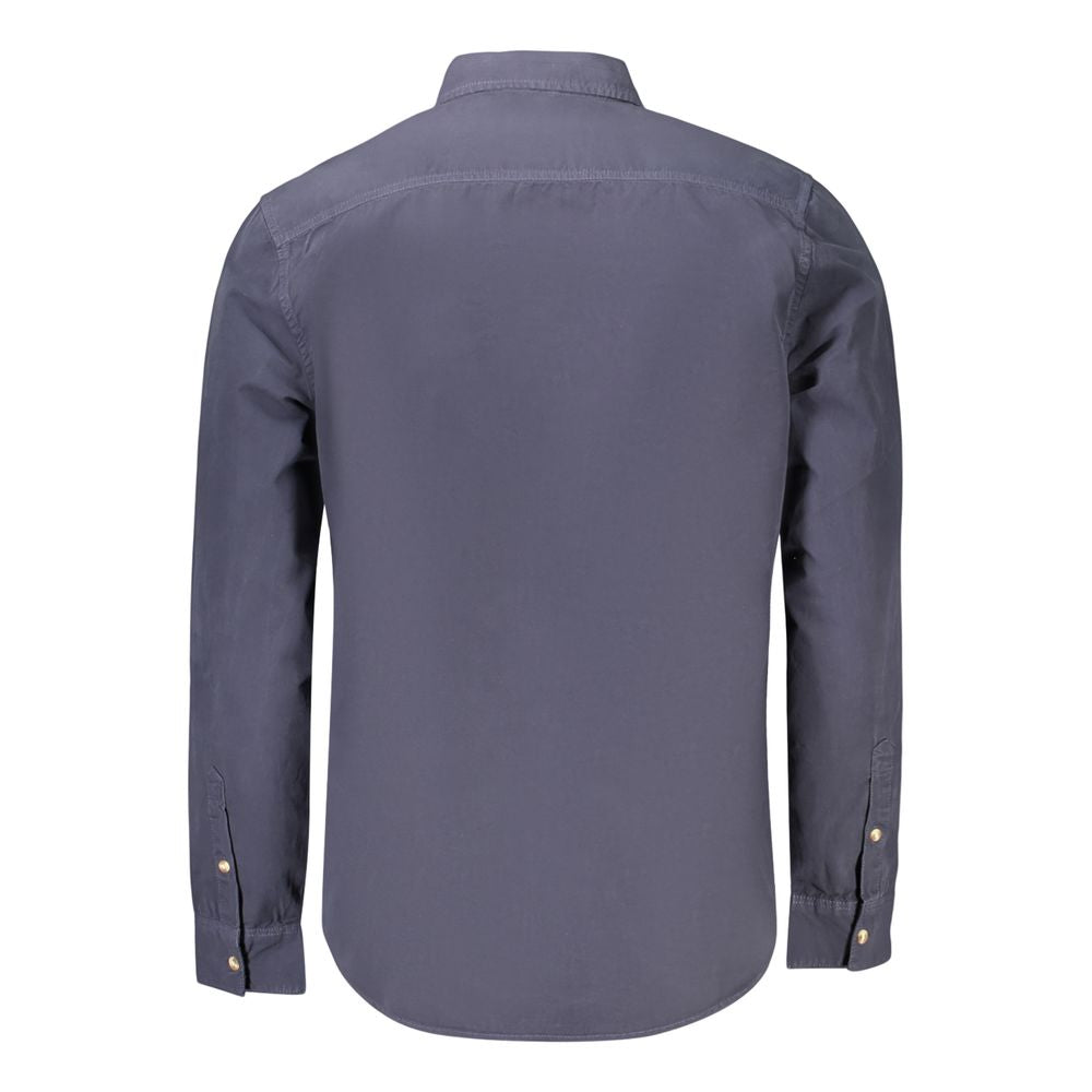 Guess Jeans Blue Cotton Men's Shirt | Regal Royce