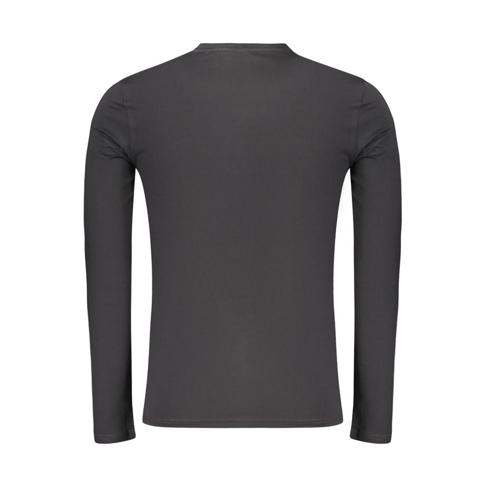 Guess Jeans Black Cotton Men's T-Shirt | Regal Royce