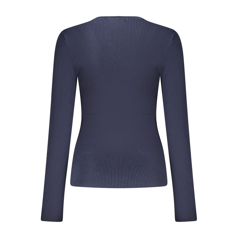 Guess Jeans Blue Viscose Women's Sweater | Regal Royce