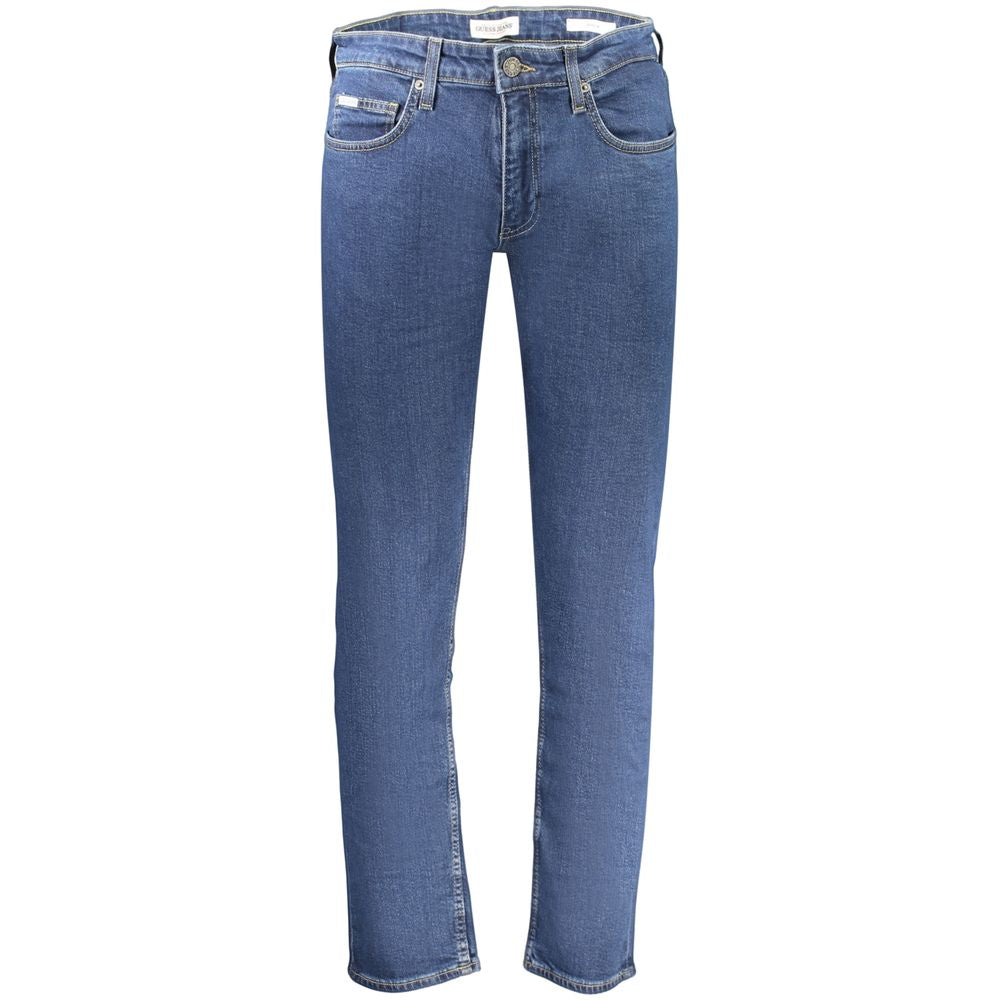 Guess Jeans Blue Cotton Men's Jeans | Regal Royce