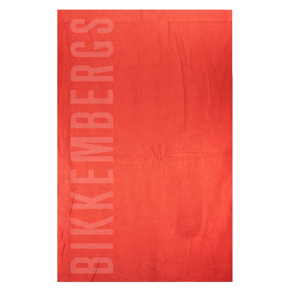 Bikkembergs Rosso Cotton Women Beachwear | Regal Royce