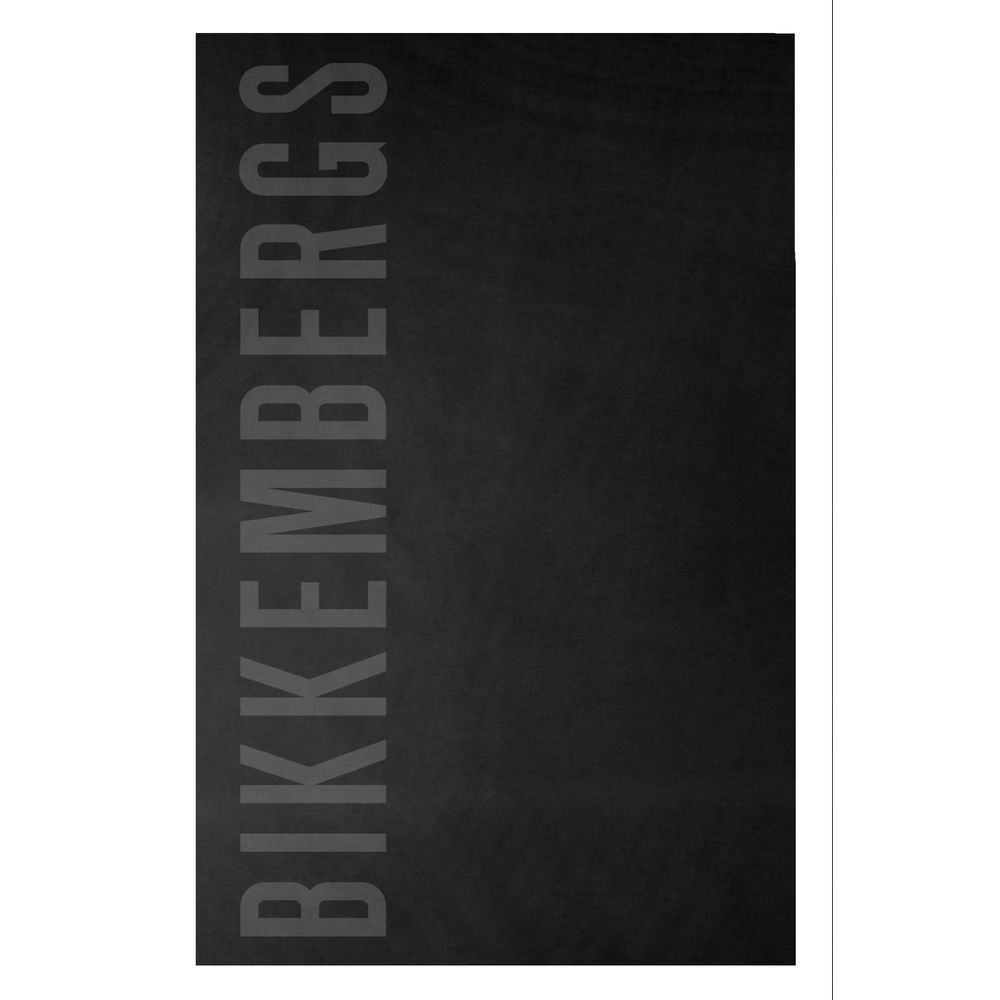 Bikkembergs Black Cotton Men's Towel | Regal Royce
