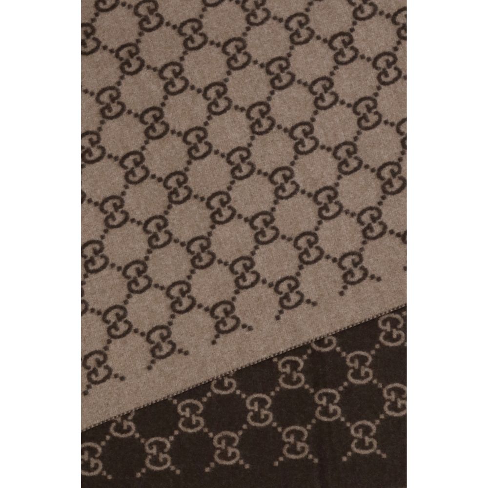 Gucci Brown Cashmere Scarf | Regal Royce