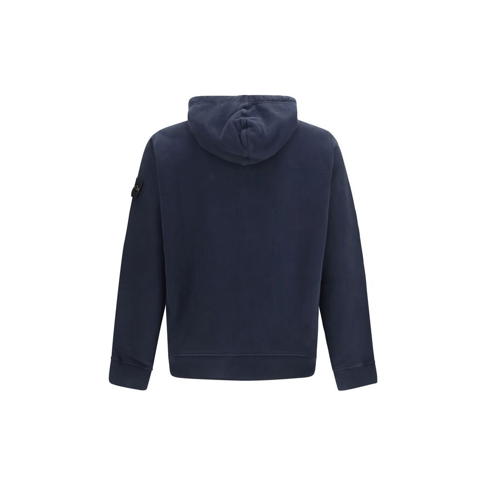 Stone Island Blue Cotton Sweatshirt | Regal Royce