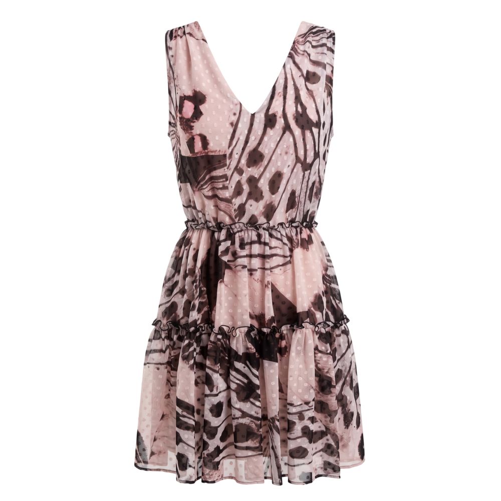 Trussardi Jeans Pink Polyester Women Dress | Regal Royce