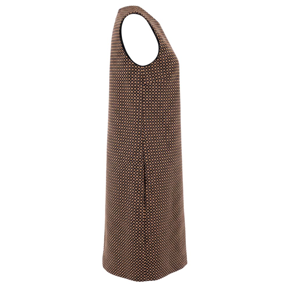 Trussardi Jeans Beige Polyester Women Dress | Regal Royce