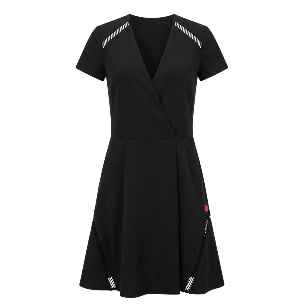 Trussardi Jeans Black Polyester Women's Dress | Regal Royce