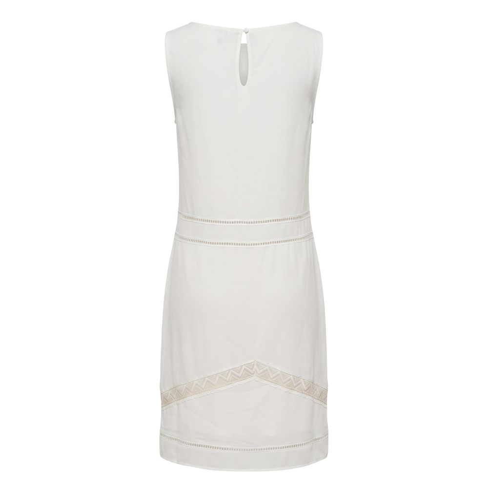 Trussardi Jeans White Polyester Women Dress | Regal Royce
