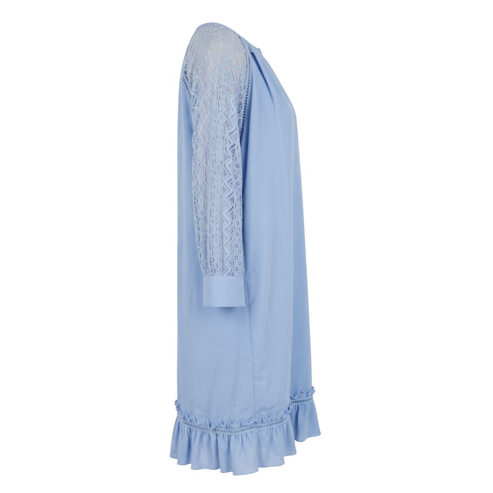 Trussardi Jeans Blue Polyester Women Dress | Regal Royce