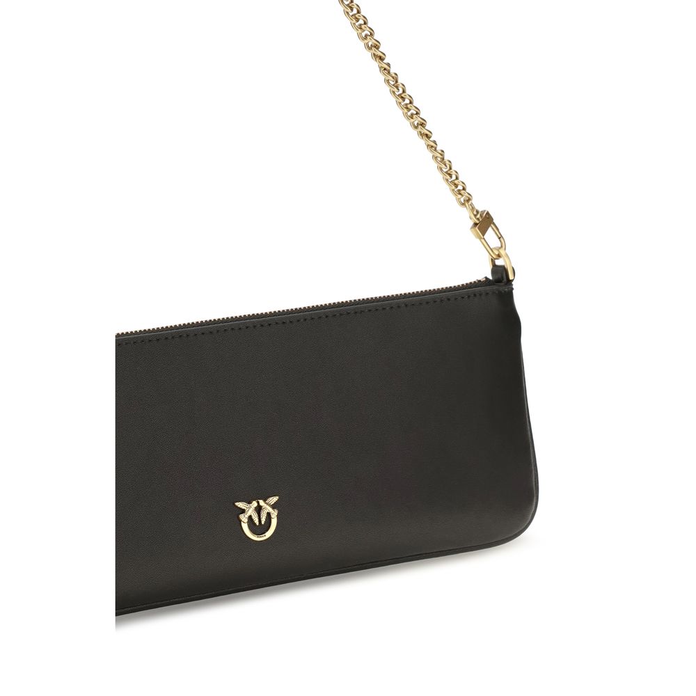 PINKO Black Calf Leather Bos Taurus Wallet | Regal Royce