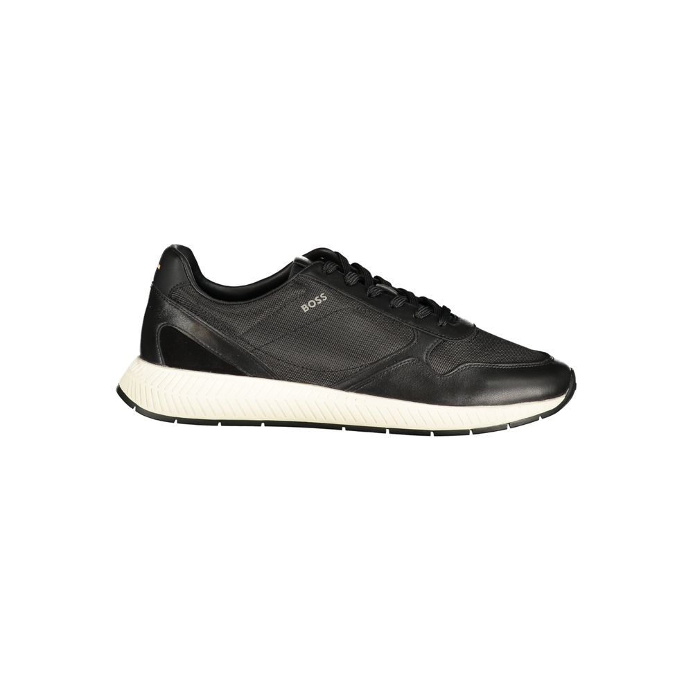 Hugo Boss Black Polyester Men's Sneaker | Regal Royce
