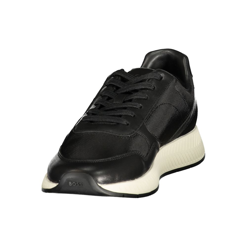 Hugo Boss Black Polyester Men's Sneaker | Regal Royce