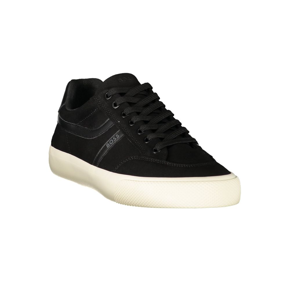 Hugo Boss Black Polyurethane Men's Sneaker | Regal Royce