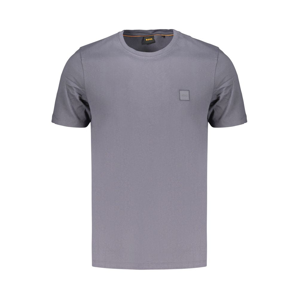 Hugo Boss Blue Cotton Men's T-Shirt | Regal Royce