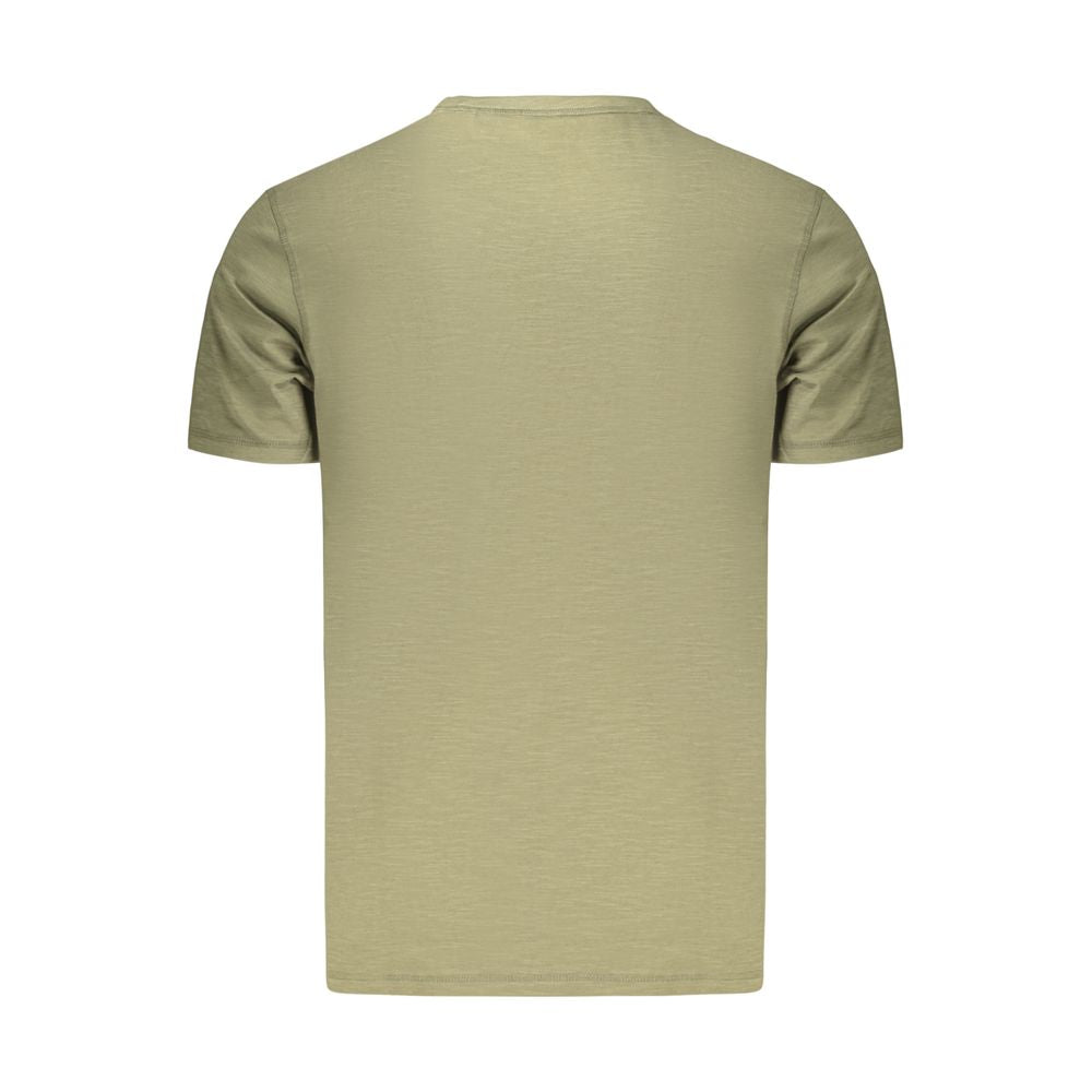 Hugo Boss Green Cotton Men's T-Shirt | Regal Royce