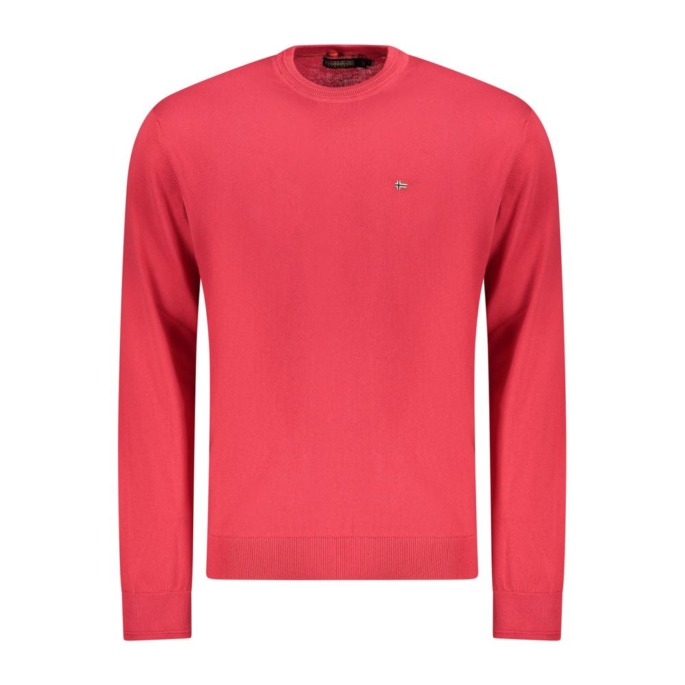 Napapijri Red Cotton Men's Shirt | Regal Royce