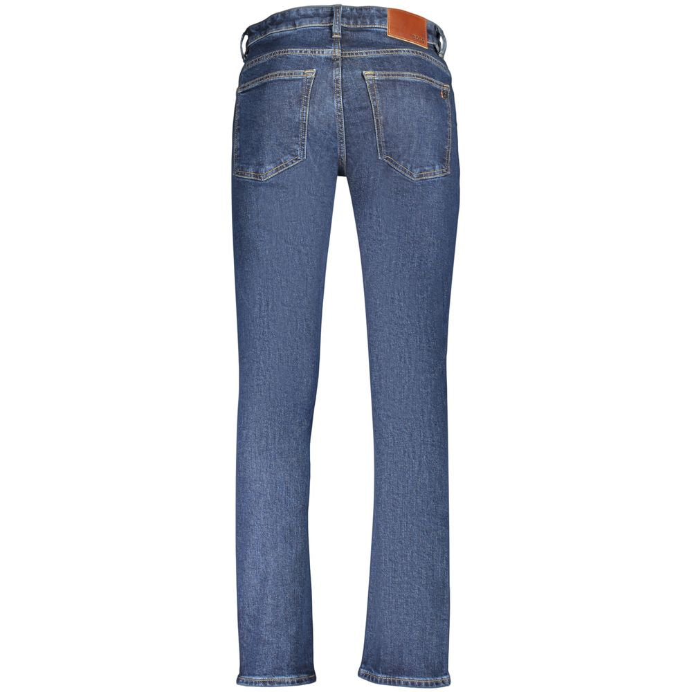 Hugo Boss Blue Cotton Men's Jeans | Regal Royce