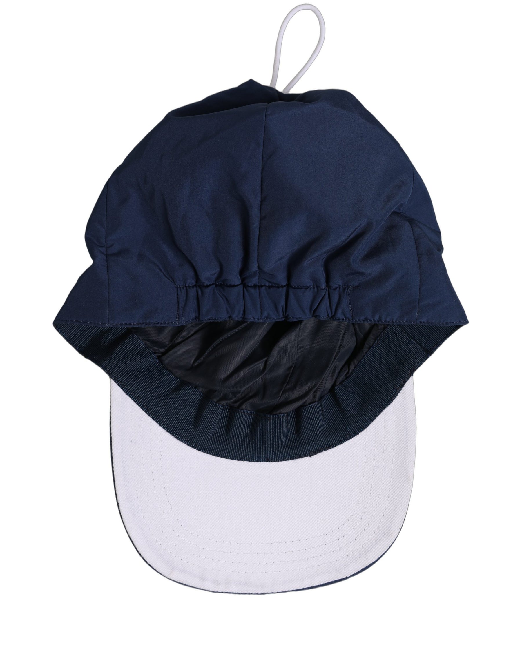 Dolce & Gabbana Men Navy Blue Polyester Baseball Capello Hat | Regal Royce