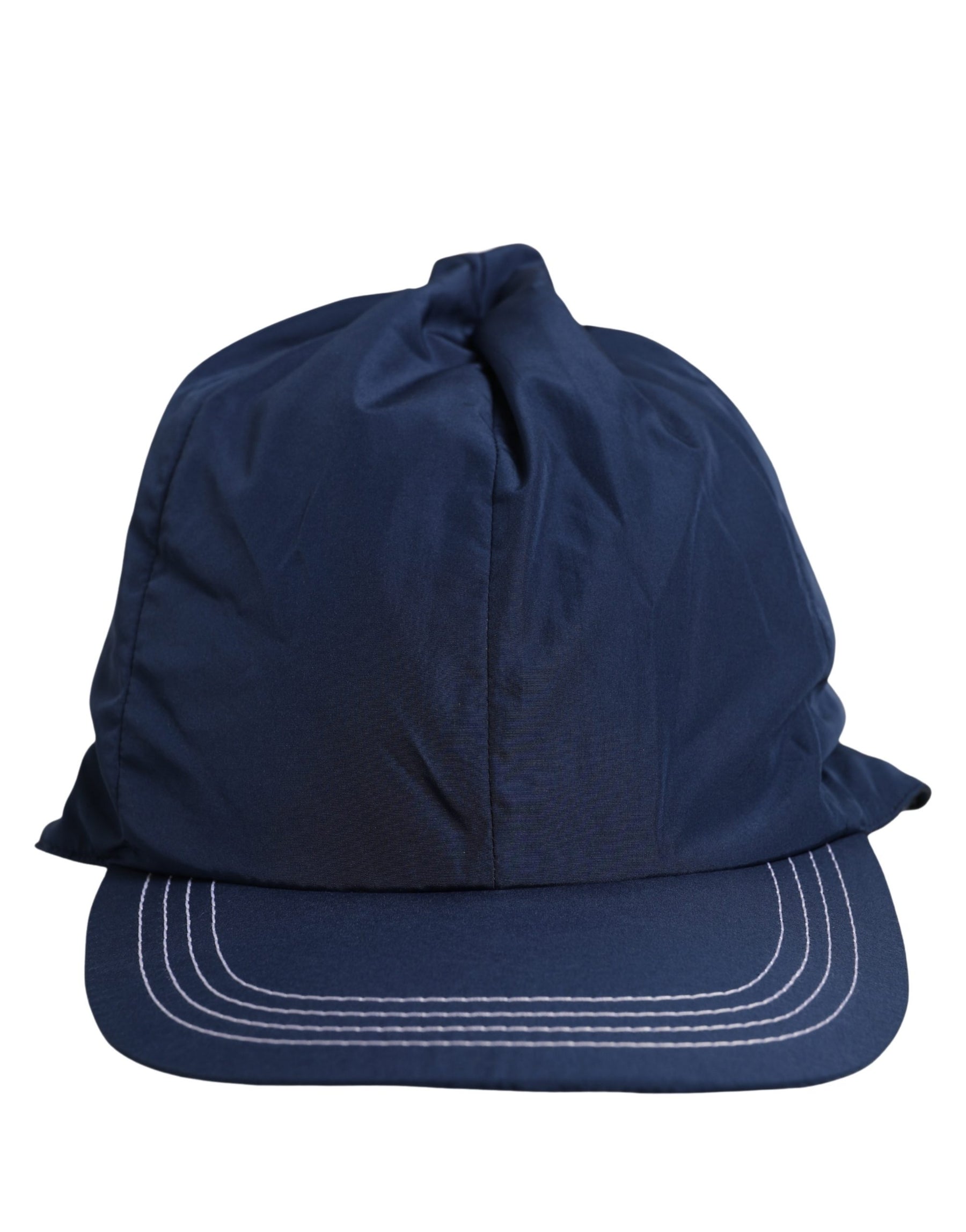 Dolce & Gabbana Men Navy Blue Polyester Baseball Capello Hat | Regal Royce