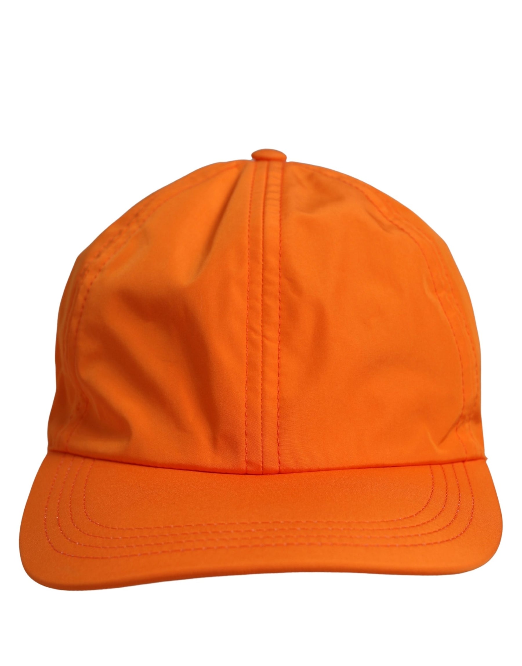 Dolce & Gabbana Men Orange Polyester Baseball Cap 6 Panels Hat | Regal Royce