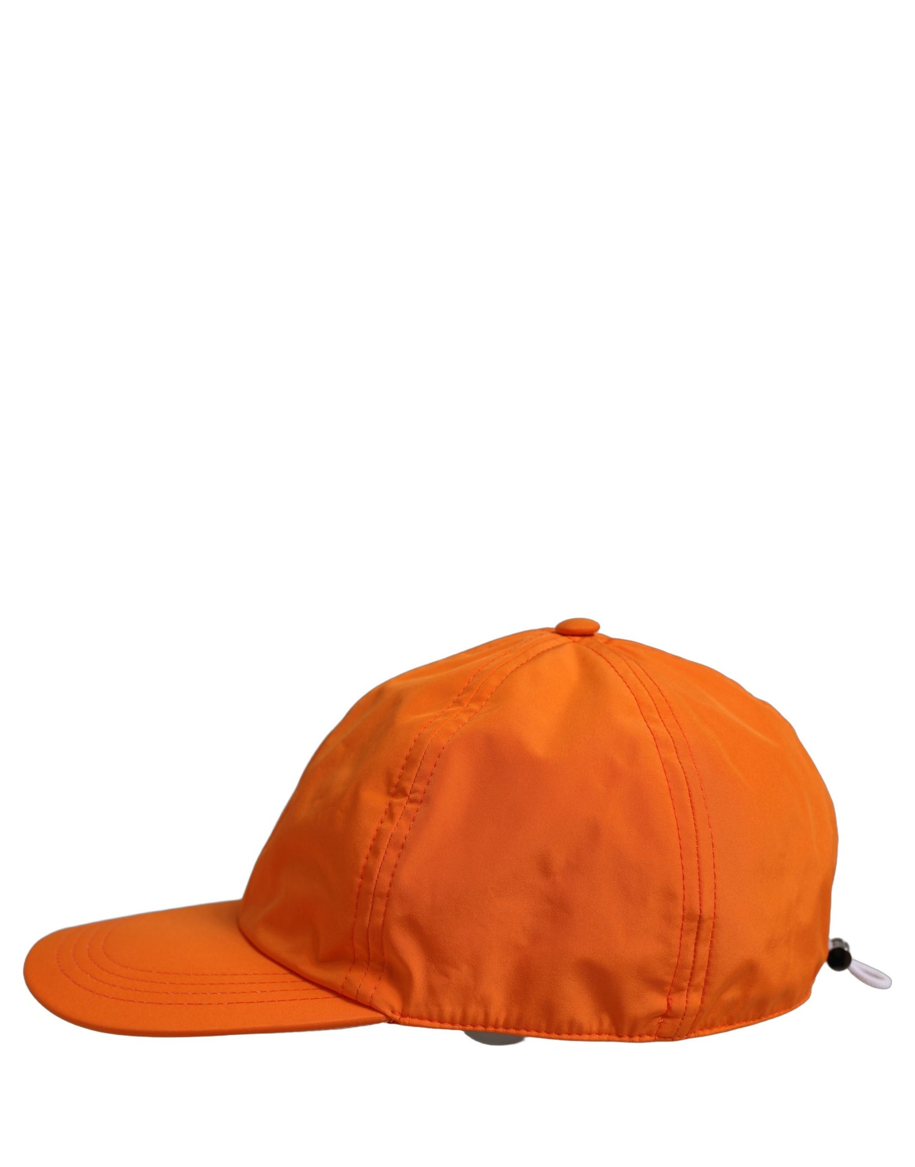 Dolce & Gabbana Men Orange Polyester Baseball Cap 6 Panels Hat | Regal Royce
